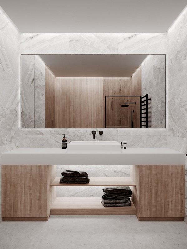 Оформление квартиры в коричневых тонах