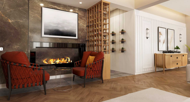 Светлая квартира с яркими акцентами Светлая квартира с яркими акцентами