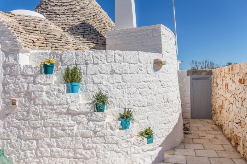 Дом-трулло в итальянском городке Локоротондо, построенный в 1714 году