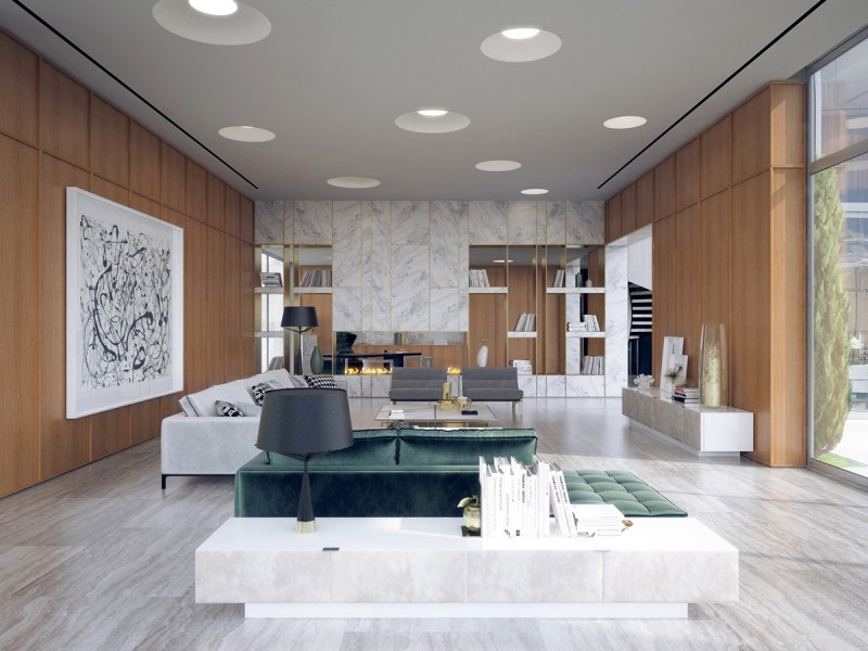 Интерьер дома в Калифорнии