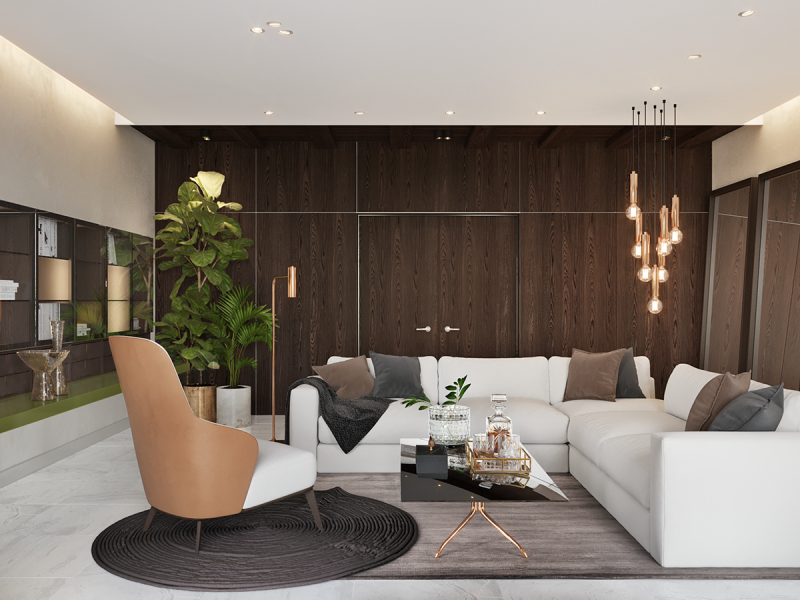 Интерьер в коричнево-бежевых тонах Интерьер в коричнево-бежевых тонах