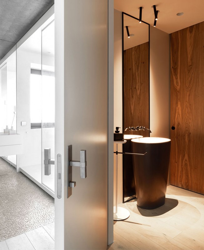 Японский минимализм в типичной современной квартире в Киеве Японский минимализм в типичной современной квартире в Киеве