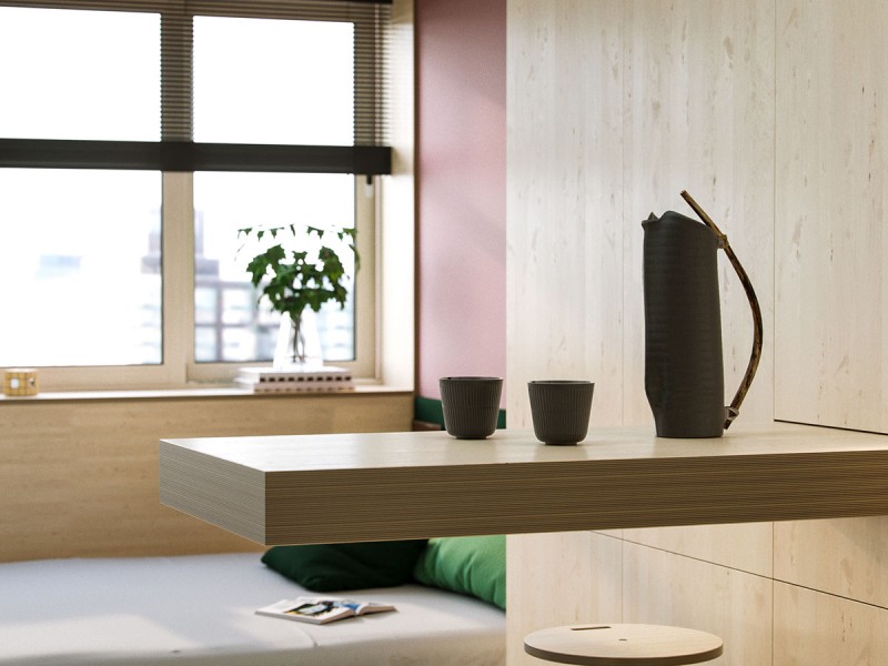 Минималистская однокомнатная квартира Минималистская однокомнатная квартира