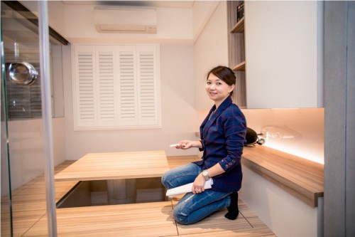 Многофункциональный интерьер апартаментов в Тайбэе