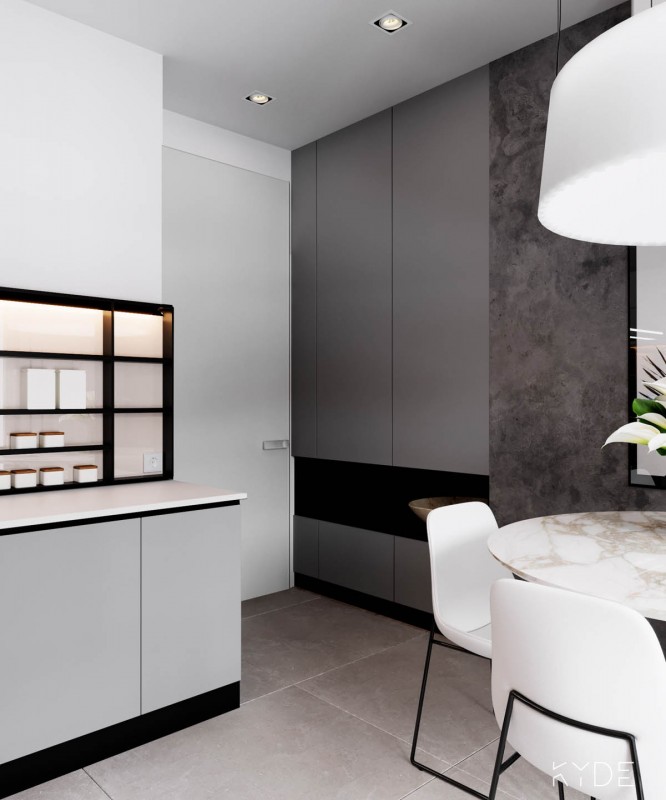 Интерьер квартиры с элементами скандинавского стиля