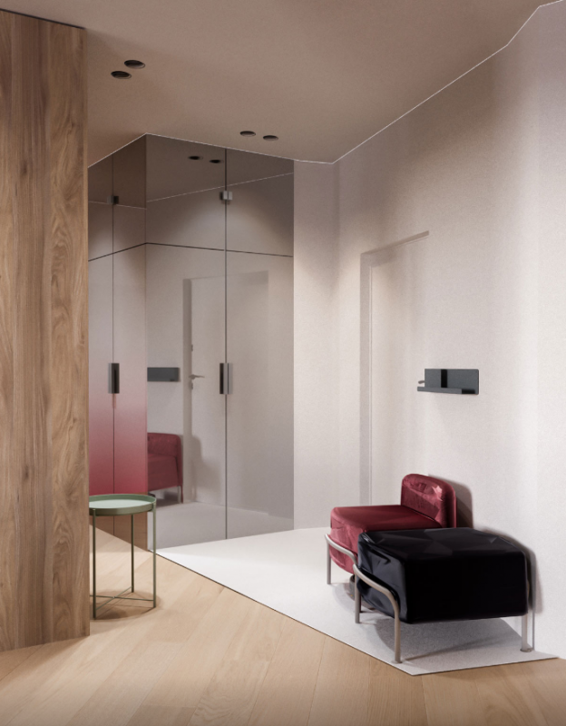 Оформление квартиры в светлых тонах с яркими акцентами Оформление квартиры в светлых тонах с яркими акцентами