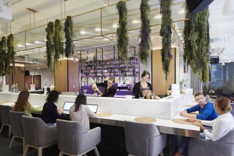 Отель с рабочими офисами Assemblage John Street 4* в Нью-Йорке