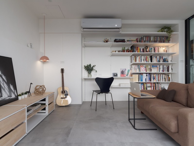 Двухуровневые апартаменты в Тайбэе