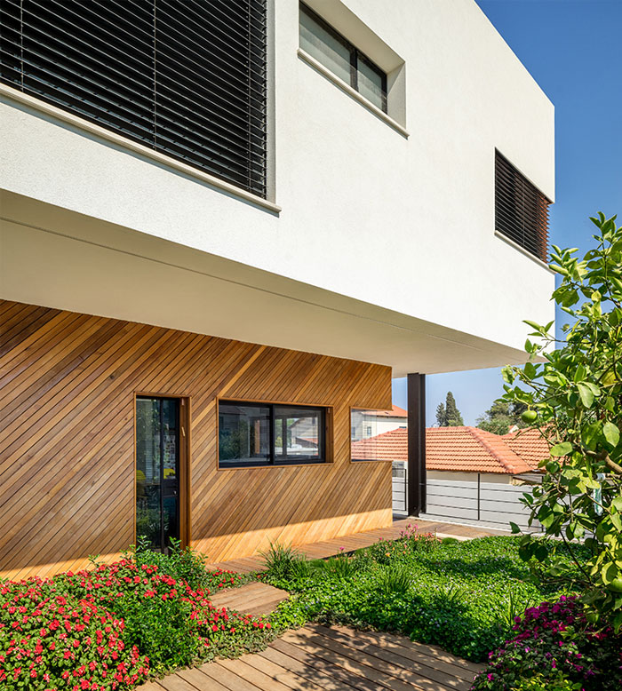Экстерьер современного дома в Израиле