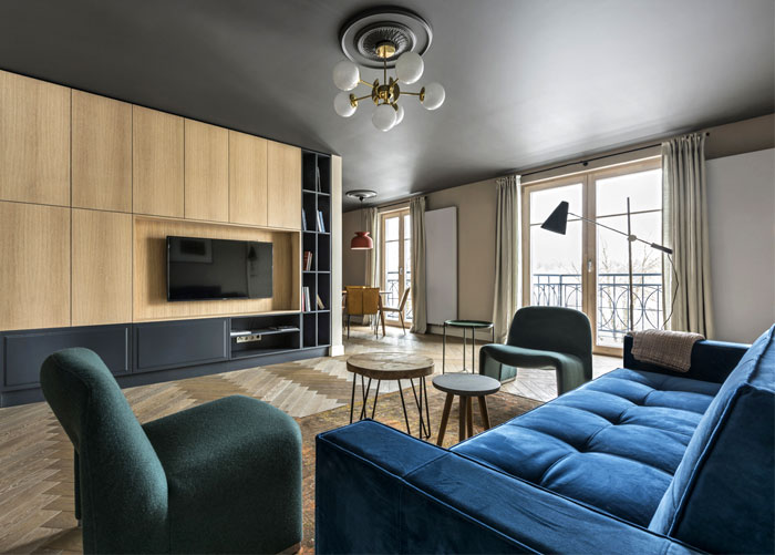 Элегантный баланс между современным и классическим стилями