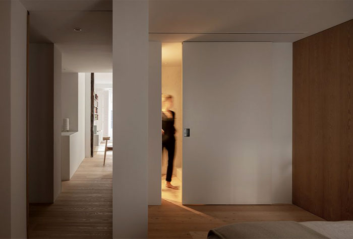 Интерьер двухуровневой квартиры в Мадриде Интерьер двухуровневой квартиры в Мадриде