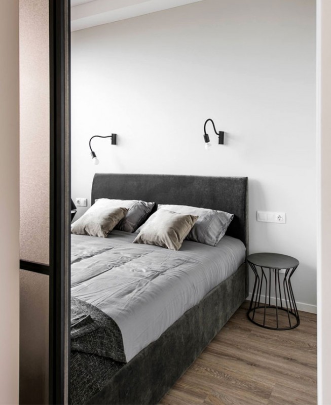 Интерьер литовской квартиры в мягких пастельных тонах