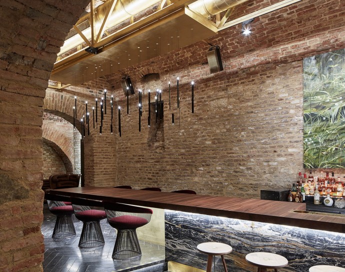 Коктейль-бар Krypt.bar в Вене, Австрия