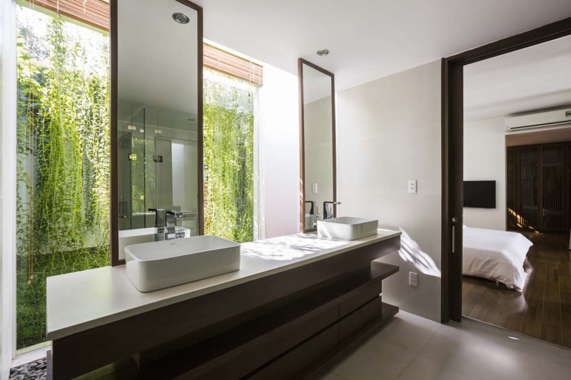 Окруженный зеленью дом в городе Вунгтау, Вьетнам Окруженный зеленью дом в городе Вунгтау, Вьетнам