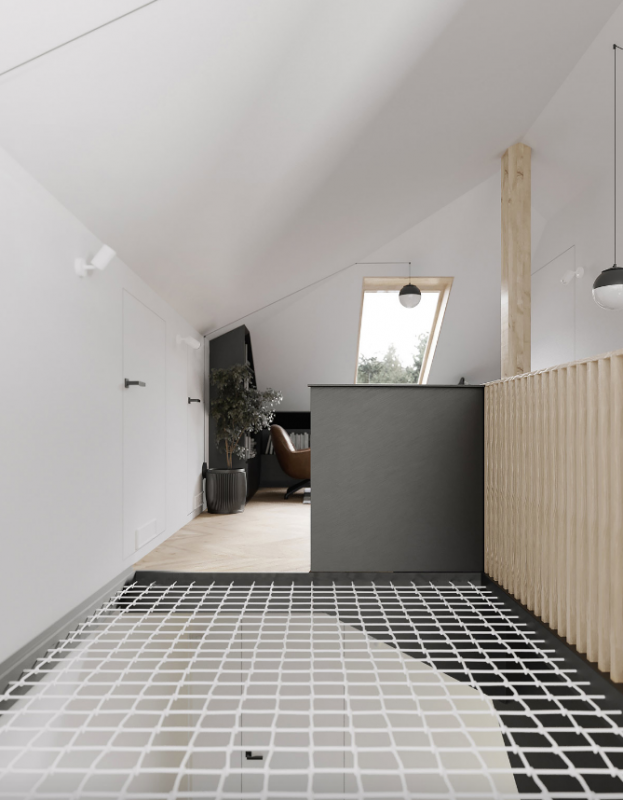 Умеренно аскетичное пространство для молодой семьи с двумя детьми Умеренно аскетичное пространство для молодой семьи с двумя детьми