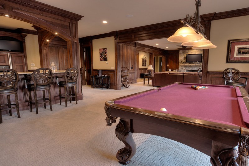 Вневременная элегантность обстановки дома в городе Розуэлл, штат Джорджия