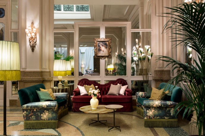 Бар Gerry’s в итальянском отеле Grand Hotel et de Milan