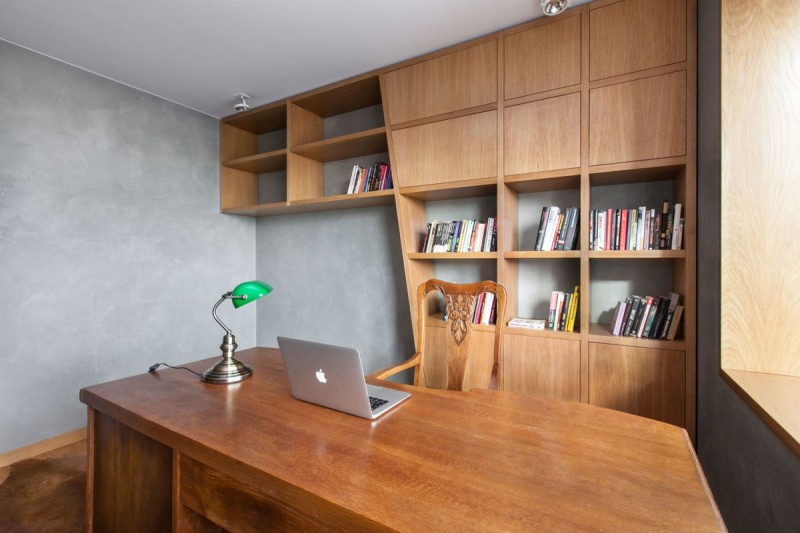 Функциональный интерьер квартиры в Познани, Польша