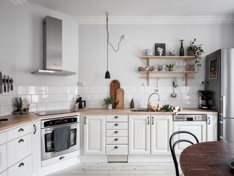 Хорошо оборудованные апартаменты с очаровательными деталями Хорошо оборудованные апартаменты с очаровательными деталями