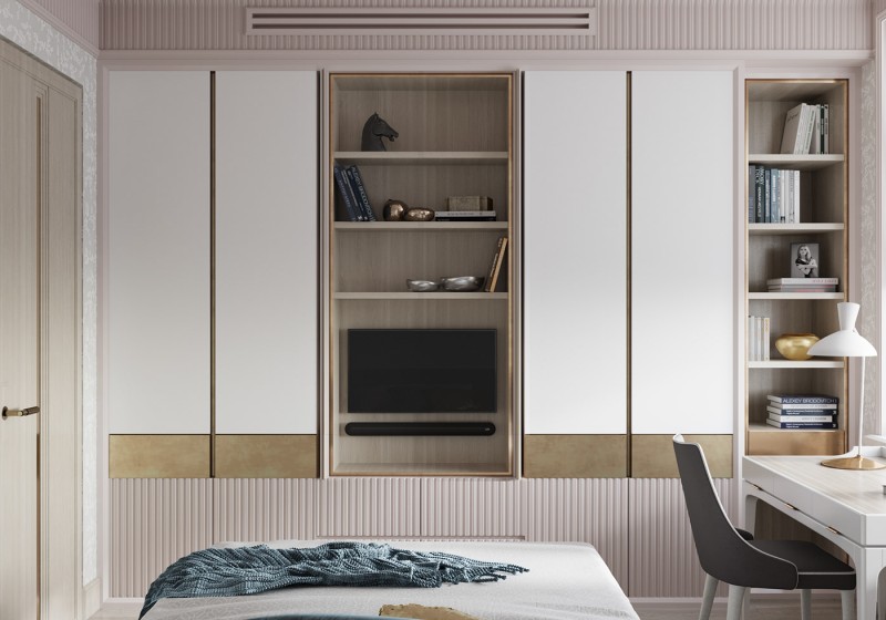 Квартира, оформленная в приглушенных тонах