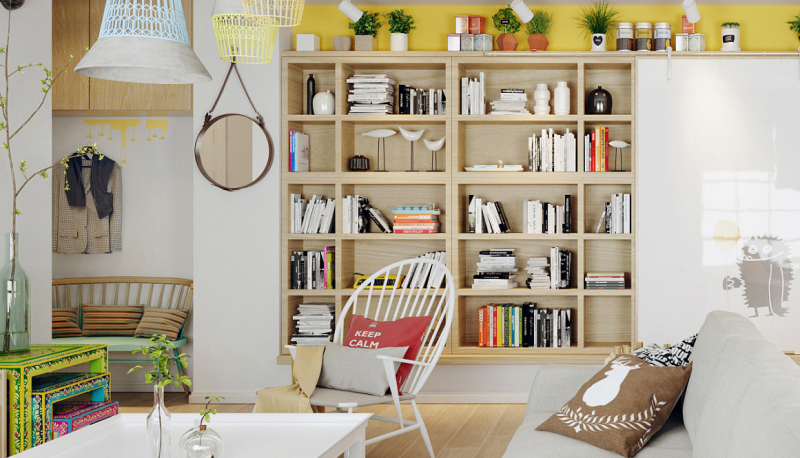 Квартира в скандинавском стиле