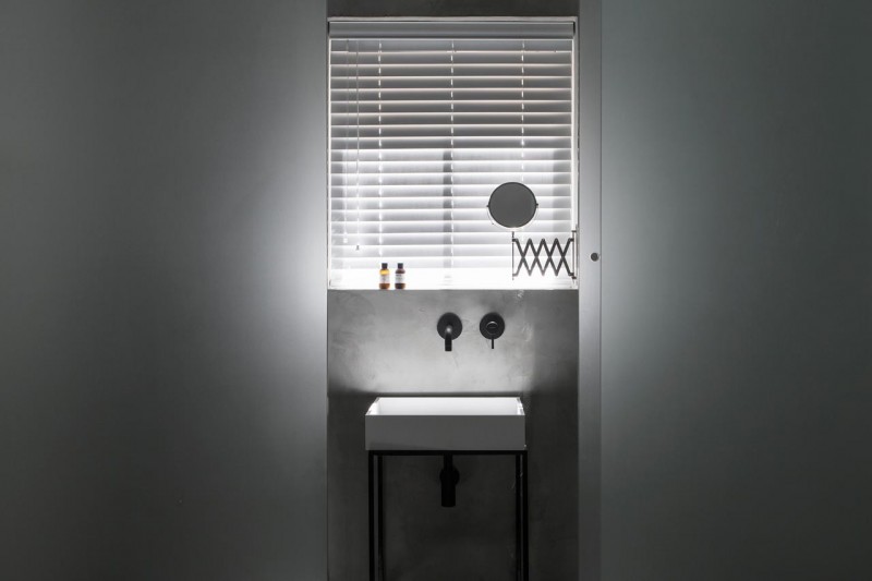 Минималистская монохромная квартира в Тель-Авиве