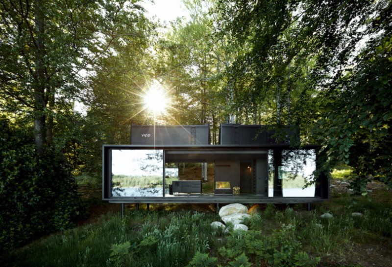 Отель на двоих, окруженный дикой природой, у озера Иммельн, Швеция Отель на двоих, окруженный дикой природой, у озера Иммельн, Швеция