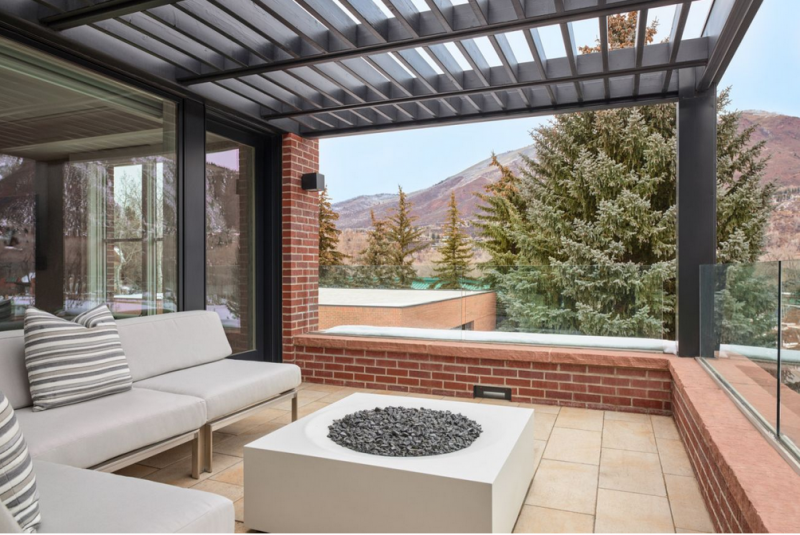 Пентхаус в отеле Jerome, An Auberge Resort в Аспене, Колорадо