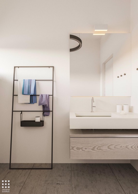 Проект дома, оформленного в спокойных тонах