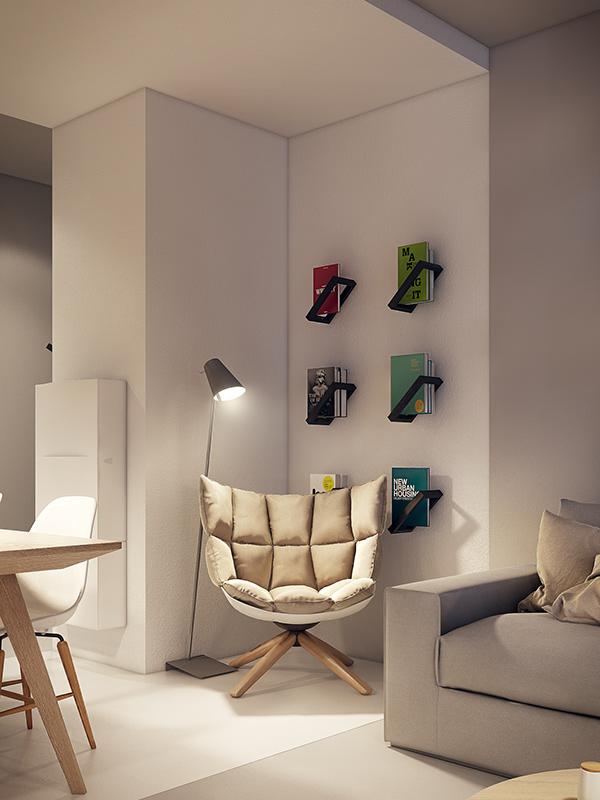 Проект уютной светлой квартиры Проект уютной светлой квартиры