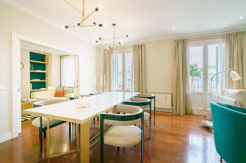 Элегантный интерьер квартиры в Мадриде