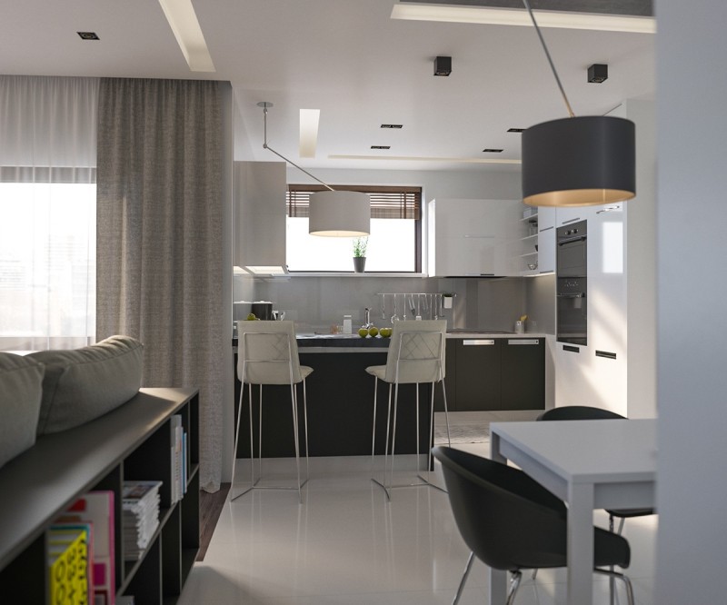 Интерьер апартаментов в Варшаве Интерьер апартаментов в Варшаве