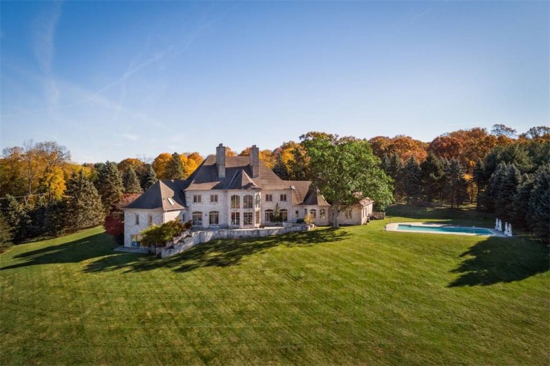 Интерьер особняка в Бернардсвилле, Нью-Джерси Интерьер особняка в Бернардсвилле, Нью-Джерси