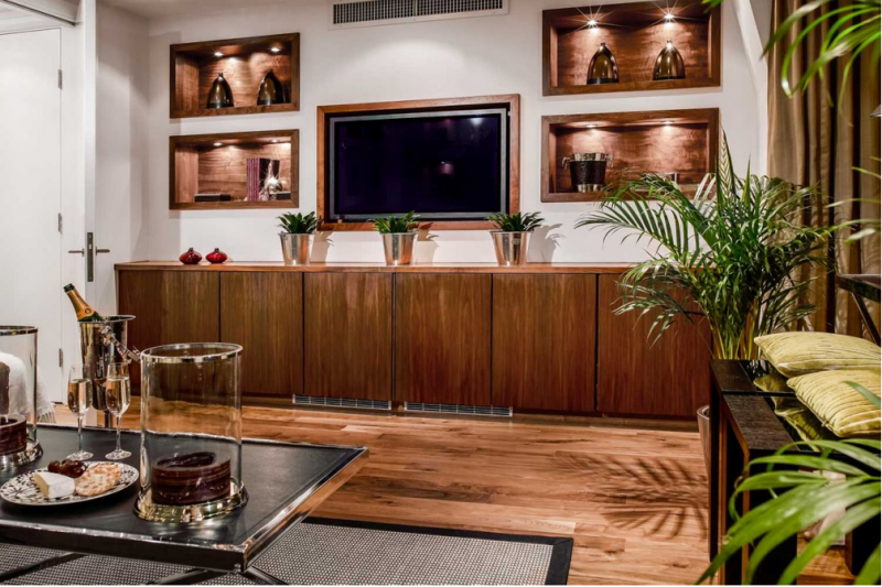 Изысканный интерьер пентхауса в Лондоне Изысканный интерьер пентхауса в Лондоне