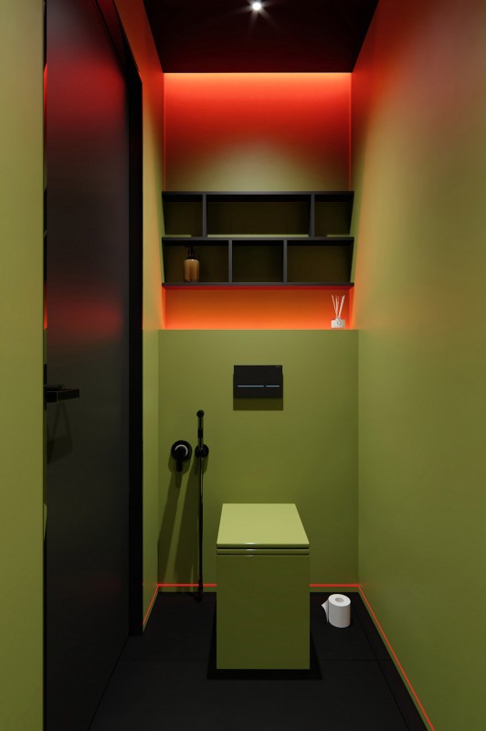 Интерьер в темных тонах Интерьер в темных тонах