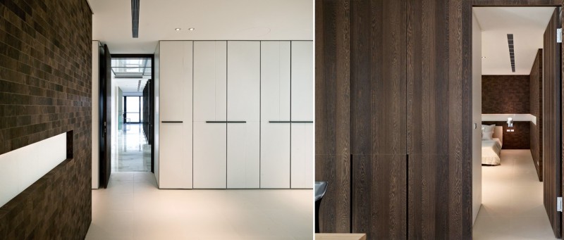 Минималистичная многоуровневая резиденция в Тайбэе