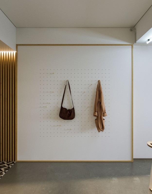 Минималистская однокомнатная квартира Минималистская однокомнатная квартира