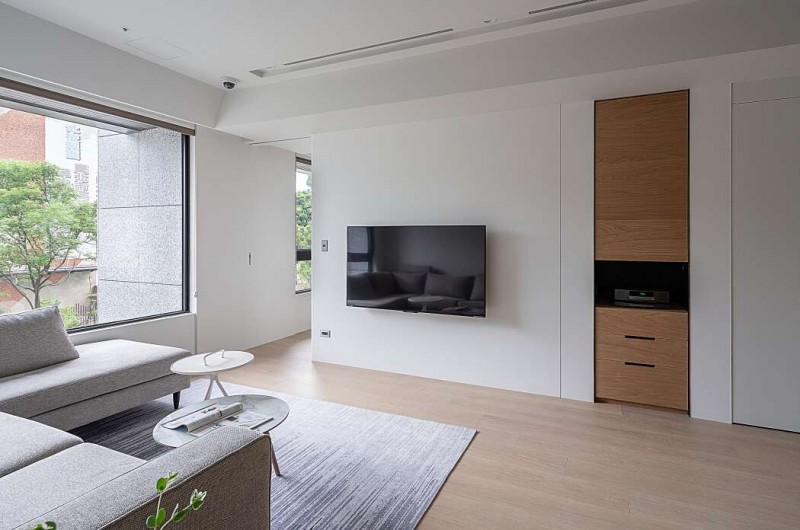 Современные апартаменты, расположенные в Тайбэе Современные апартаменты, расположенные в Тайбэе