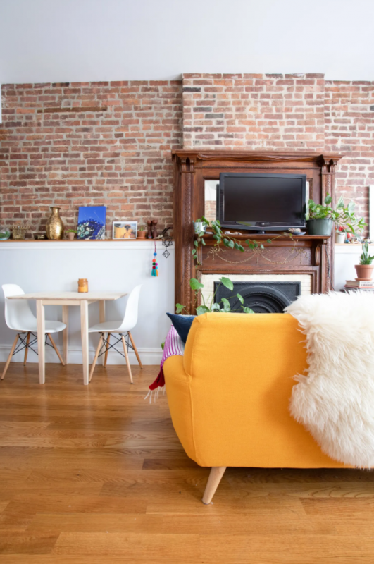 Дизайн квартиры-студии в стиле "эклектика" Дизайн квартиры-студии в стиле "эклектика"