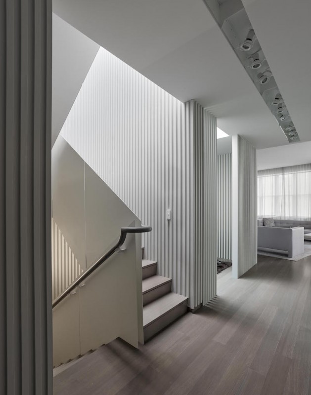 Дуплекс в бывшем промышленном здании на Манхэттене