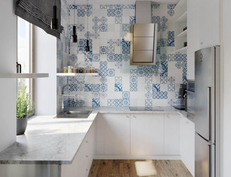 Интерьер удобной комфортной квартиры