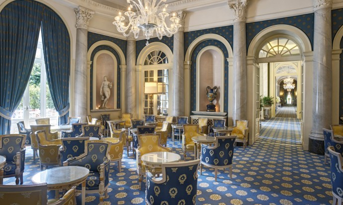 Итальянский курорт Villa d'Este на озере Комо