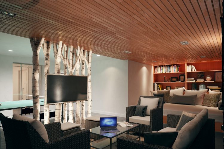 Яркий, современный дом на нескольких уровнях площадью 306 м2 Яркий, современный дом на нескольких уровнях площадью 306 м2