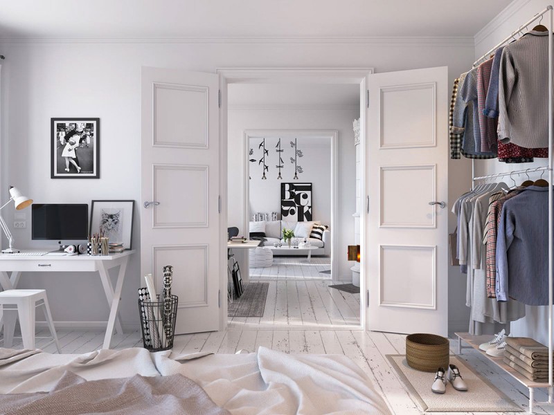 Квартира в скандинавском стиле Квартира в скандинавском стиле