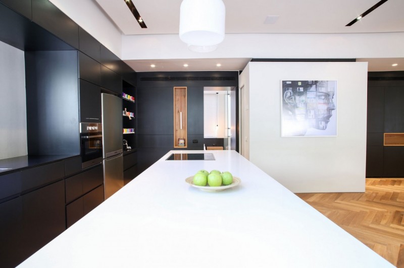 Минималистский интерьер квартиры в Тель-Авиве Минималистский интерьер квартиры в Тель-Авиве