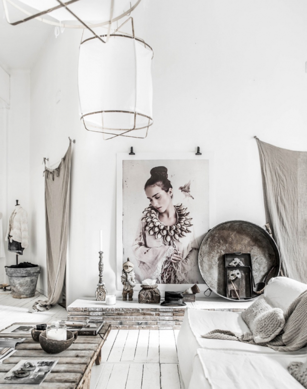 Промышленный дизайн интерьера миланской квартиры