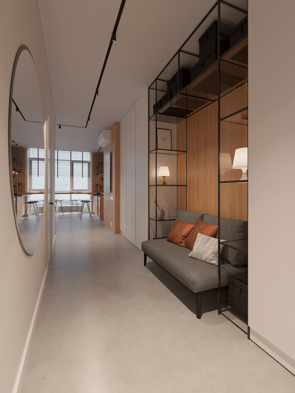 Просторная квартира с панорамными окнами