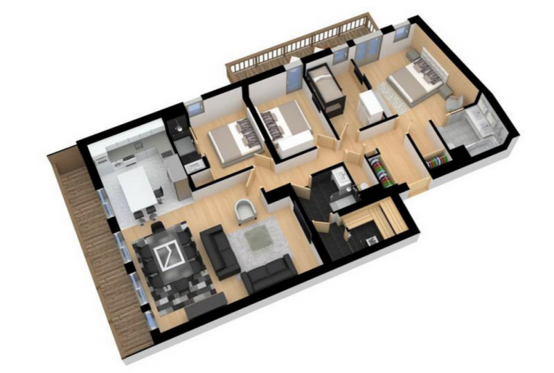 Уютное шале в Куршевеле, Франция Уютное шале в Куршевеле, Франция