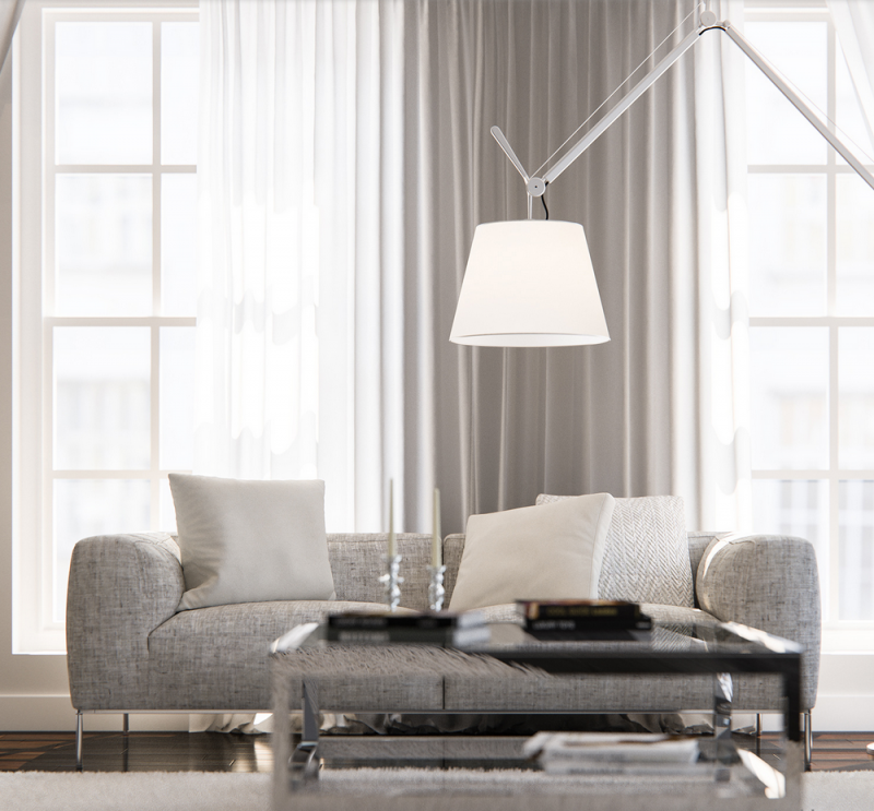 Белоснежные апартаменты в Лондоне