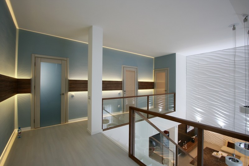 Гармоничное сочетание цветов в интерьере загородного дома